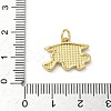 Brass Enamel Pendants KK-A273-09G-3