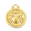 Real 18K Gold Plated Tone 304 Stainless Steel Pendants STAS-K291-01G-08-1