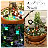 30Pcs 2 Styles Luminous Resin Mushroom Ornament RESI-TA0004-02B-9