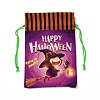 Halloween Cotton Cloth Storage Pouches ABAG-A005-01D-1