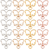 20Pcs 4 Colors Alloy Swivel Clasps FIND-SC0017-27-1