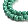 Synthetic Turquoise Beads Strands TURQ-H038-8mm-XXS11-3