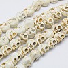 Synthetic Turquoise Beads Strands TURQ-G113-23x30mm-07-2