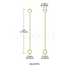 316 Surgical Stainless Steel Eye Pins STAS-YW0001-41A-G-4