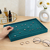Velvet Jewelry Trays for Rings Stud Earrings AJEW-WH0455-402-3