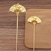 Ancient Style Alloy Hair Stick Finding PW-WGFFA7F-01-1