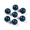 Opaque Solid Color Glass Beads X1-GLAA-N007-8mm-A06-1