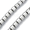 Electroplated Synthetic Non-magnetic Hematite Beads Strands G-C024-03A-1