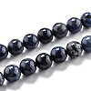 Natural Dumortierite Quartz Beads Strands G-O199-07C-1