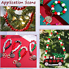 150Pcs 2 Styles Dyed Natural Wood Beads COCO-PA0001-14-6