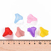 Transparent Acrylic Bead Caps PL551M-6