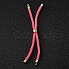 Nylon Twisted Cord Bracelet Making MAK-M025-111-1