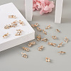 Alloy Rhinestone Crystal Links Connectors PALLOY-TA0002-26LG-5