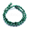 Natural Malachite Beads Strands G-D0011-06-8mm-2
