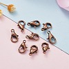Zinc Alloy Lobster Claw Clasps E103-NFR-5