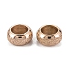 Ion Plating(IP) Frosted 201 Stainless Steel European Beads X-STAS-B020-13RG-2
