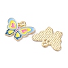 Alloy Enamel Pendants ENAM-O001-10C-G-2