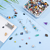 2 Strands Natural & Synthetic Mixed Gemstone Chip Beads Strands G-DC0001-56-5