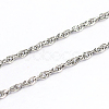 Tarnish Resistant 304 Stainless Steel Singapore Chains CHS-O005-39C-1