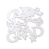 Graduation Theme Carbon Steel Cutting Dies Stencils DIY-P076-66-5