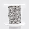 Tarnish Resistant 304 Stainless Steel Curb Chains CHS-H016-01P-20M-2