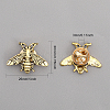 CHGCRAFT 12Pcs Alloy Bees Lapel Pin JEWB-CA0001-36AG-2