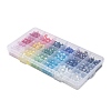 18 Colors Electroplate Glass Beads EGLA-X0006-03B-8mm-3