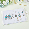 Portable PU Leather Earring Display Book EDIS-CL0001-02A-3