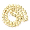 Electroplated Synthetic Non-Magnetic Hematite Beads Strands G-U003-19B-01-2