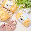 3 Skeins 3-Ply Cotton Sock Yarn YCOR-DJ0001-06C-3