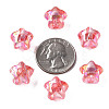 1-Hole Transparent Acrylic Buttons MACR-S373-129-C08-7