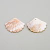 Freshwater Shell Pendants SHEL-Q008-90-2