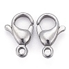 Tarnish Resistant 304 Stainless Steel Lobster Claw Clasps STAS-AB12-2