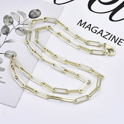 Brass Paperclip Chains MAK-S072-14B-14KC-1