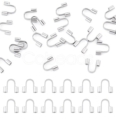 150Pcs 304 Surgical Stainless Steel Wire Guardian and Protectors STAS-TA0006-35B-P-1