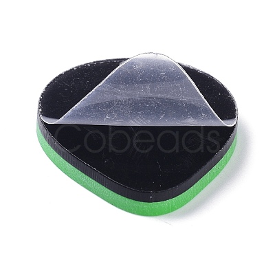 Opaque Acrylic Pendants MACR-P023-01B-1