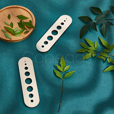 Unfinished Wood Pendants WOOD-WH0026-37A-01-1