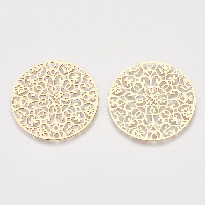 Brass Filigree Joiners Links LS-X-KKC-T001-11KC-1