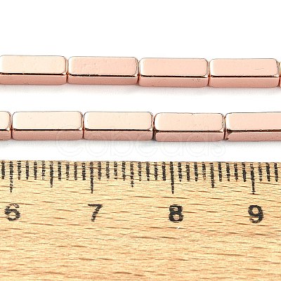 Electroplated Synthetic Non-magnetic Hematite Beads Strands G-I360-Y02-03-1
