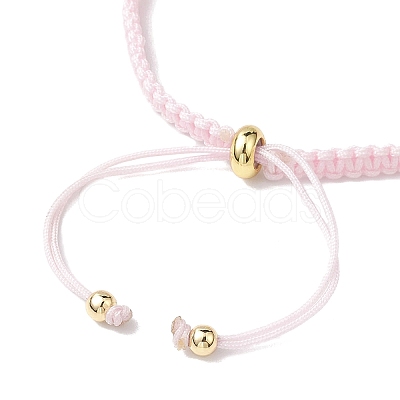 Braided Nylon Cord Slider Bracelet Making AJEW-JB01237-01-1