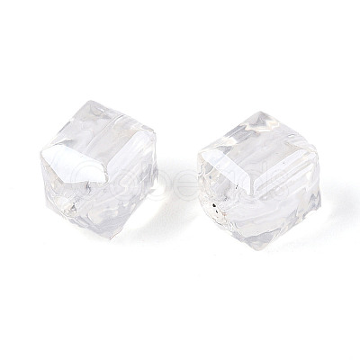 Transparent Acrylic Beads TACR-T028-60B-1