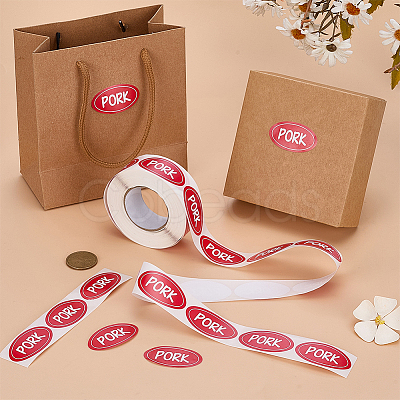 Adhesive Sticker Meat Labels DIY-WH0308-745B-1