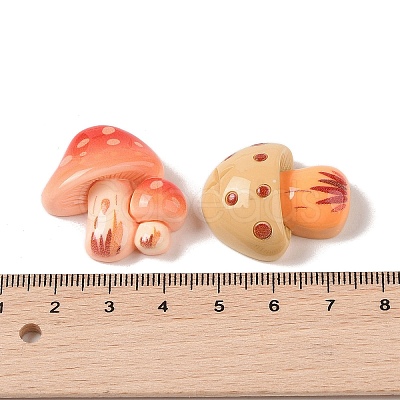 Opaque Resin Decoden Cabochons RESI-S391-11-1