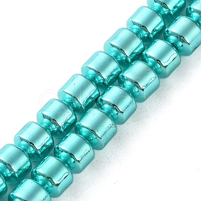 Electroplated Synthetic Non-magnetic Hematite Beads Strands G-C248-C01-4mm-02-1