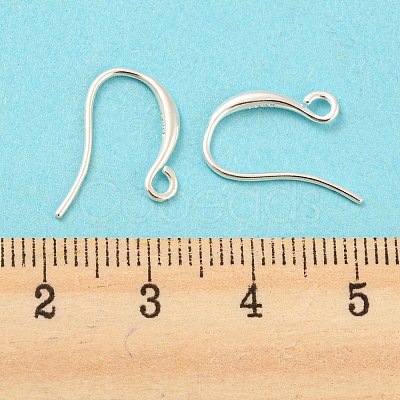 925 Sterling Silver Hoop Earring Findings STER-H107-04S-1
