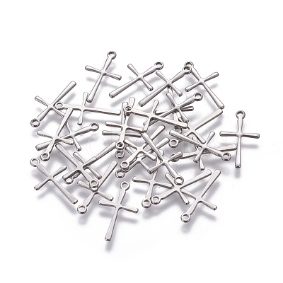 Tarnish Resistant 304 Stainless Steel Pendants STAS-L234-096P-1