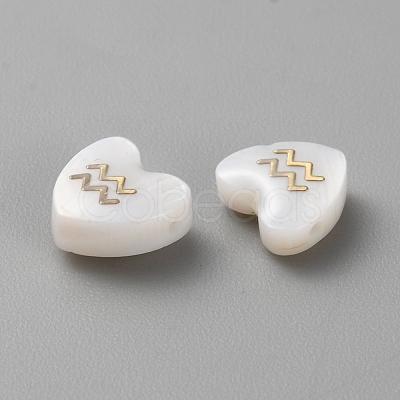 5Pcs Natural White Shell Beads LS-BSHE-TAC0004-02A-1