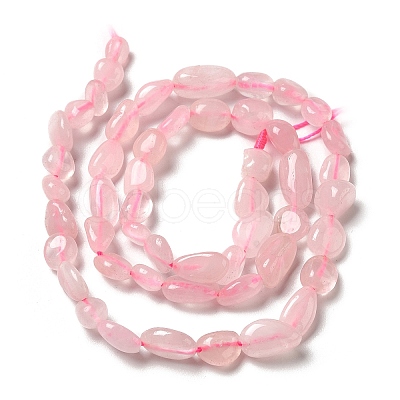 Natural Rose Quartz Beads Strands G-I351-A05-1