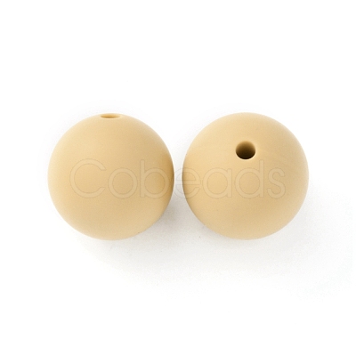 Food Grade Eco-Friendly Silicone Focal Beads SIL-WH0013-01F-1