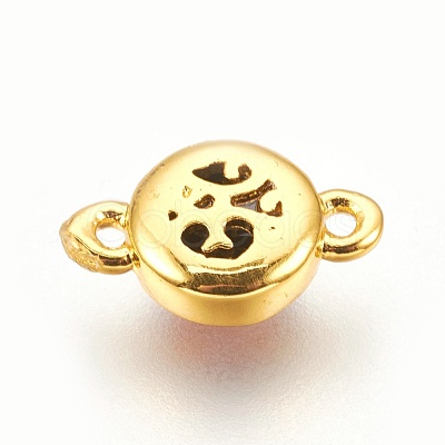 Brass Links Connectors KK-O107-04G-1